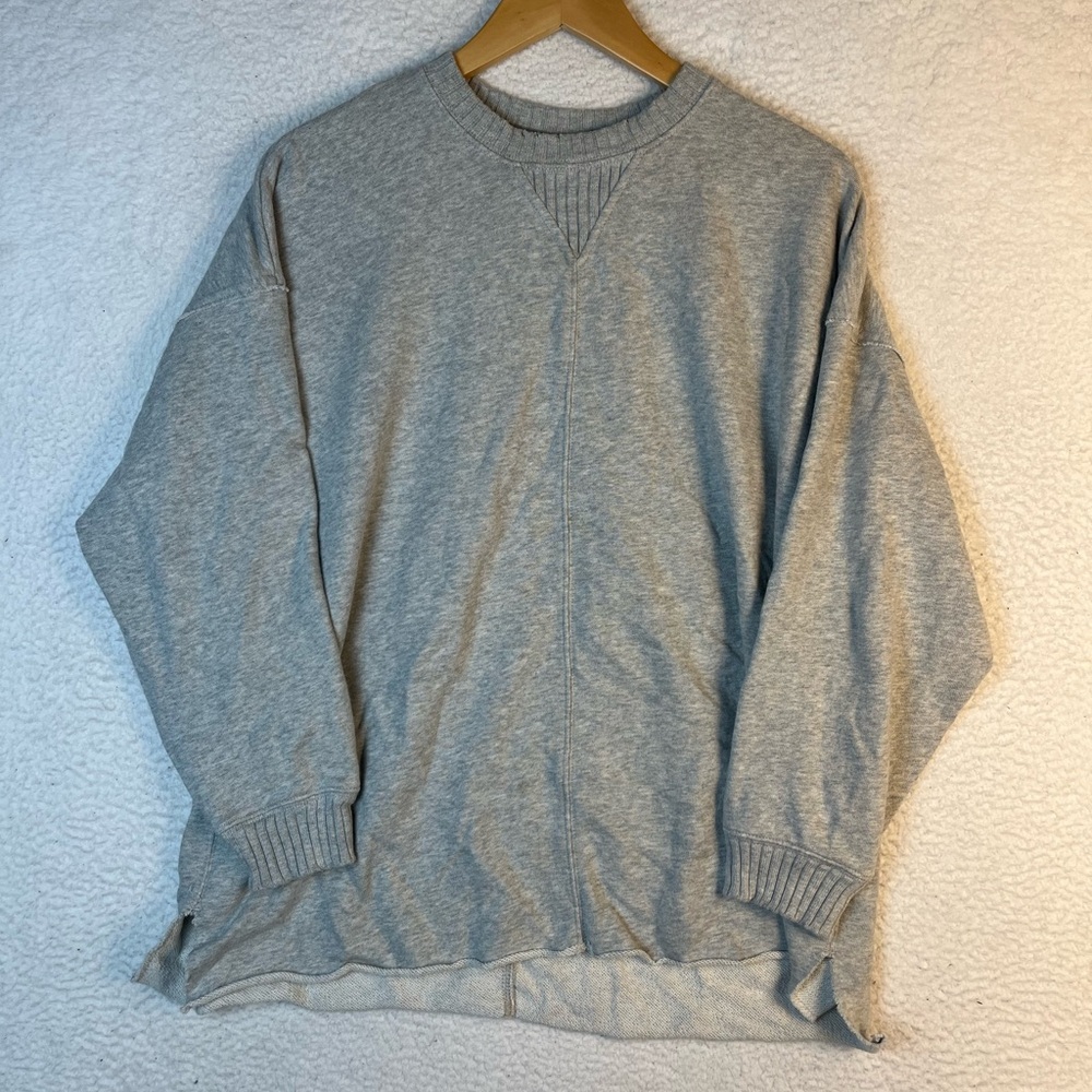 Aerie grey pullover sweatshirt